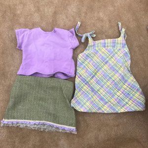Retired American Girl Bitty Baby Doll Outfit 3pc